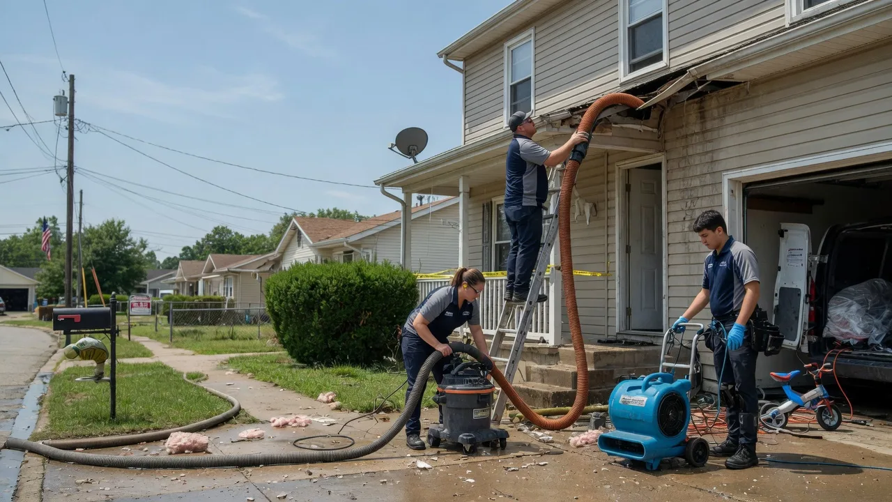 Water Damage Restoration in Cairo, IL near me
